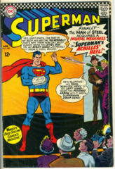 SUPERMAN #185 © April 1966 DC Comics